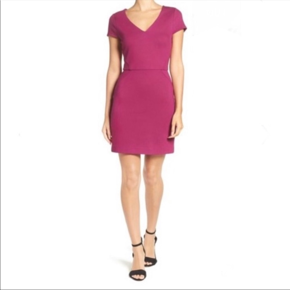 French Connection Lula Ponte Sheath Dress